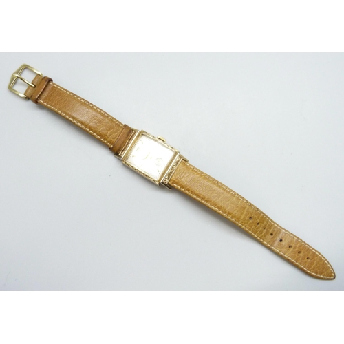 7054B - A Bulova wristwatch, case 22mm