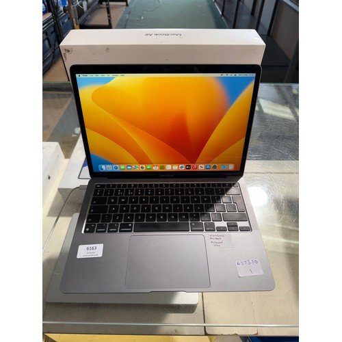 6121 - Apple 13-inch MacBook Air (8GB/256GB SSD) model no - MGN63B/A - *This lot is subject to VAT
