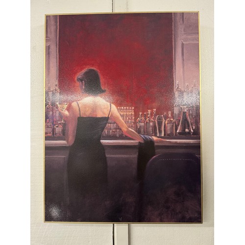 3067 - A brent lynch cigar bar and evening lounge print
