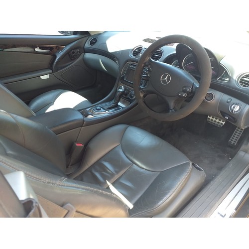 5297 - A 2004 Mercedes SL350 3.7 litre car. Registration CE04 ZLZ. The odometer records 130K miles. 10 mont... 