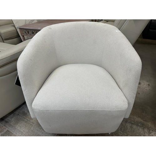 3181 - Murphy fabric swivel chair, original RRP £249.99 + VAT (4233-28) *This lot is subject to VAT