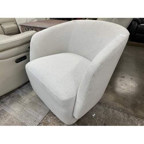 3181 - Murphy fabric swivel chair, original RRP £249.99 + VAT (4233-28) *This lot is subject to VAT