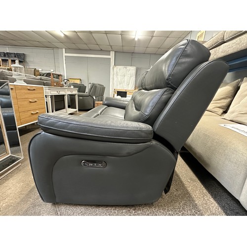 3200 - Fletcher 2.5 seater leather power reclining sofa, original RRP £1041.66 + VAT (4233-16) *This lot is... 