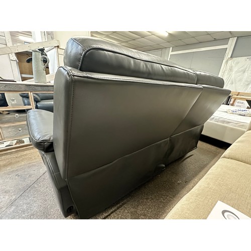 3200 - Fletcher 2.5 seater leather power reclining sofa, original RRP £1041.66 + VAT (4233-16) *This lot is... 