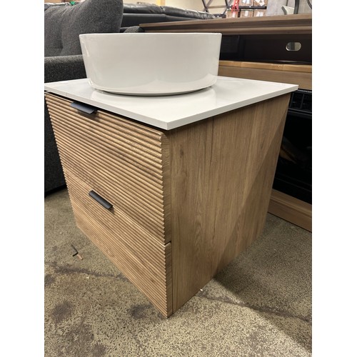 3214 - Camila 910mm white vanity unit, original RRP £458.33 + VAT (4233-13) *This lot is subject to VAT