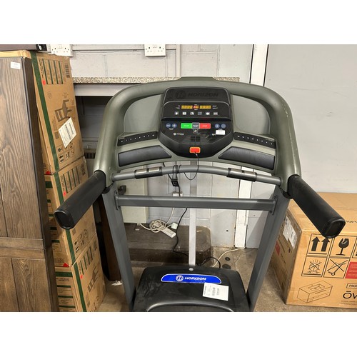 3217 - Horizon T101 treadmill, original RRP £491.66 + VAT (4233-20) *This lot is subject to VAT