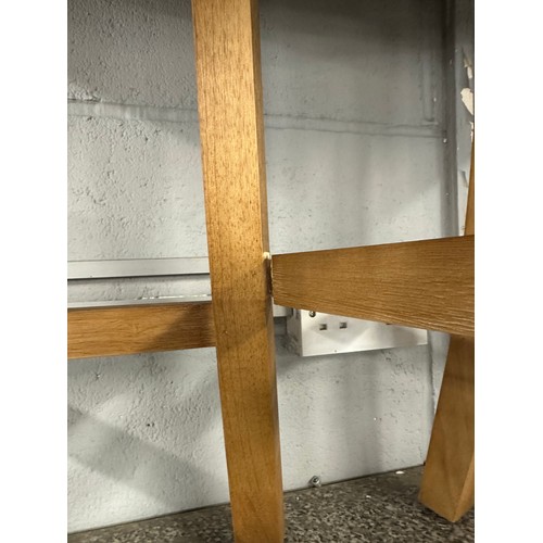 3221 - A pair of Chennai bar stools *This lot is subject to VAT