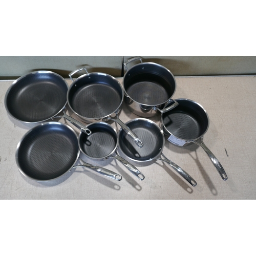 6061 - Henckels stainless steel cookware pan set, original RRP £149.99 + VAT (358-573) *This lot is subject... 