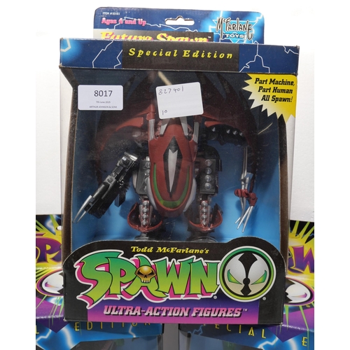 A set of three special edition McFarlane toys, Todd McFarlanes Spawn ...