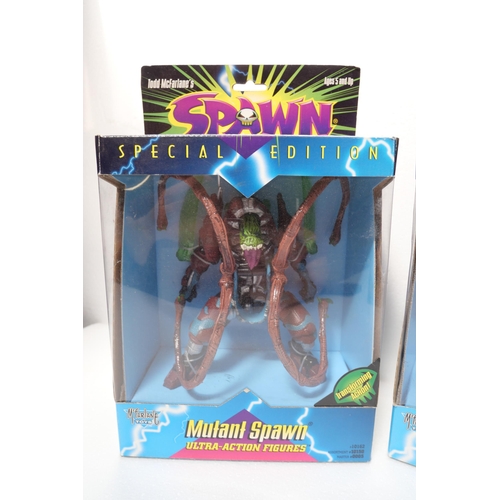 A set of three special edition McFarlane toys, Todd McFarlanes Spawn ...