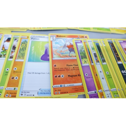 1000 Pokemon cards including rares and reverse holos