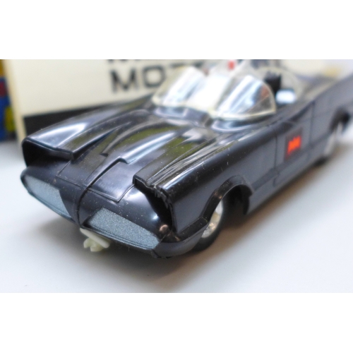 A Tri-ang Spot-On Batmobile Magicar, boxed