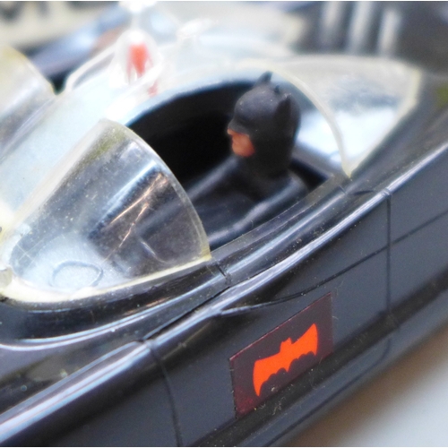 A Tri-ang Spot-On Batmobile Magicar, boxed
