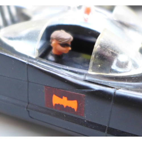 A Tri-ang Spot-On Batmobile Magicar, boxed