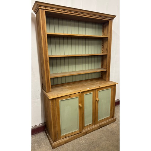 236 - A Victorian style pine dresser