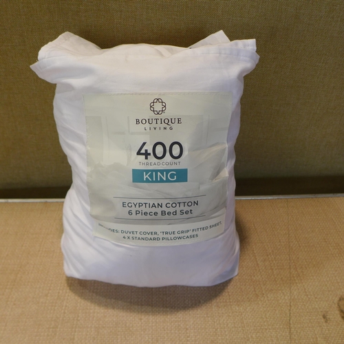 6025 - Boutique Living king-size bed set (360-235) *This lot is subject to VAT
