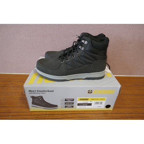 6200 - Khomby mens boot trainers with tags, size 7 *This lot is subject to VAT