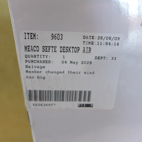 6286 - Meaco circulator fan (359A-213) *This lot is subject to VAT