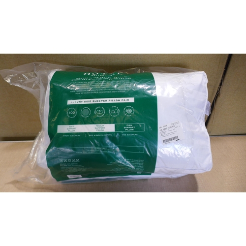 6287 - Snuggledown Side sleeper luxury pillows  (359A-148) *This lot is subject to VAT