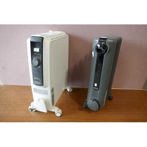 6226 - Two  DeLonghi radiators, (358-525),(360-170)  *This lot is subject to VAT