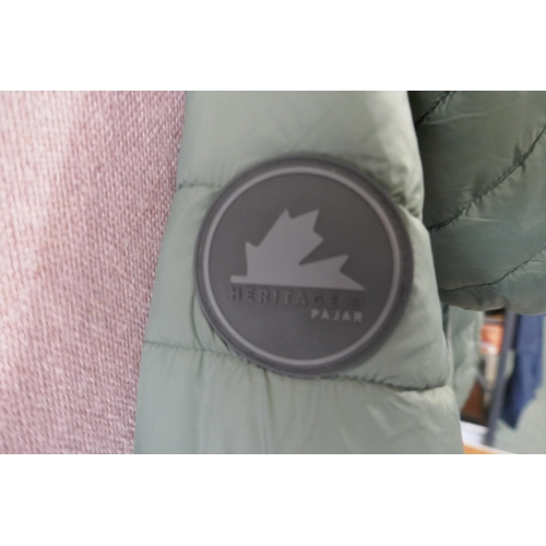 6248 - Heritage 63 Pajar women's long coat, size small *This lot is subject to VAT