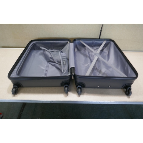 6275 - Rock Pacific 3-piece suitcase set, original RRP £141.66 +VAT (359A-17) *This lot is subject to VAT