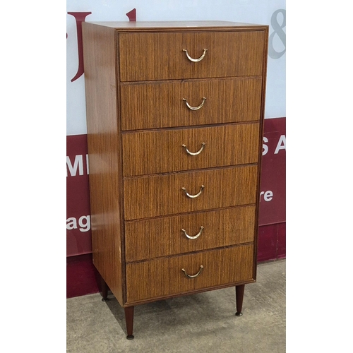 12 - A Meredew afromosia chest of drawers