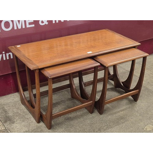 43 - A G-Plan Astro teak nest of tables