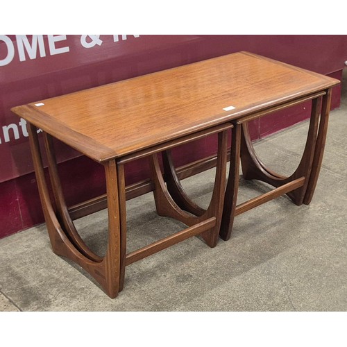 43 - A G-Plan Astro teak nest of tables