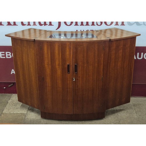 47 - A Turnbridge of London teak cocktail cabinet
