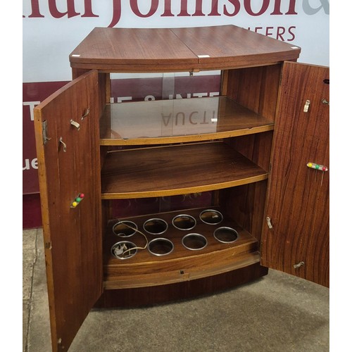 47 - A Turnbridge of London teak cocktail cabinet