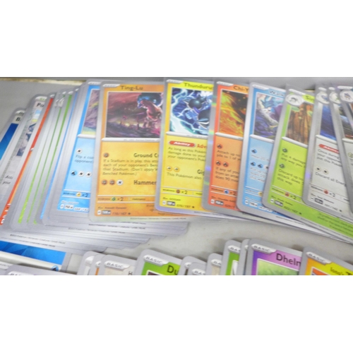 2015 - A collection of over 500 Pokemon cards including rares, Holo and Reverse Holo