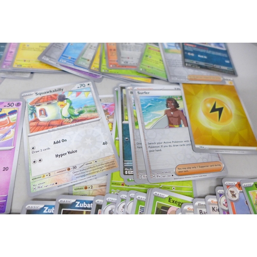 2015 - A collection of over 500 Pokemon cards including rares, Holo and Reverse Holo