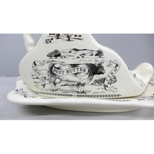 2016 - An Emma Bridgewater dairy range cheese wedge