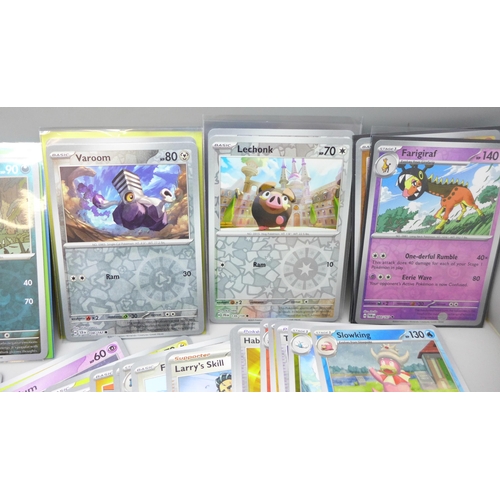 2018 - A collection of over 500 holographic Pokemon cards including rares, Holo & reverse Holo