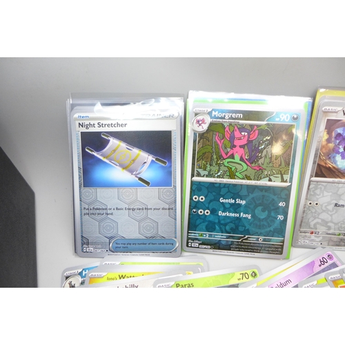 2018 - A collection of over 500 holographic Pokemon cards including rares, Holo & reverse Holo