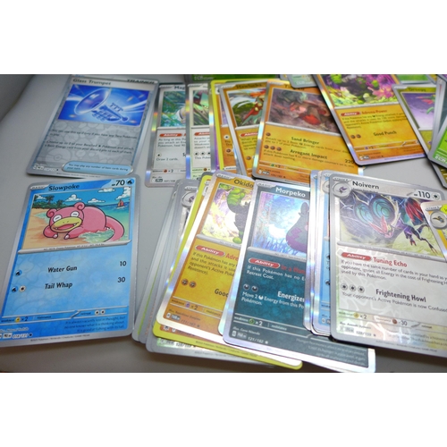 2018 - A collection of over 500 holographic Pokemon cards including rares, Holo & reverse Holo