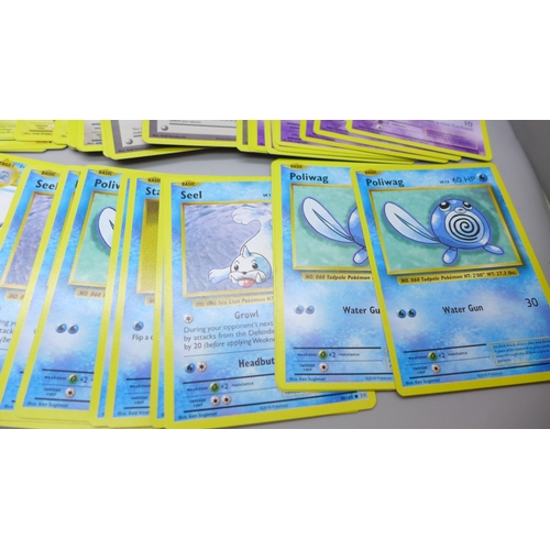 2034 - A collection of Pokemon cards, XY Evolution, approximately 180, with collectors tin