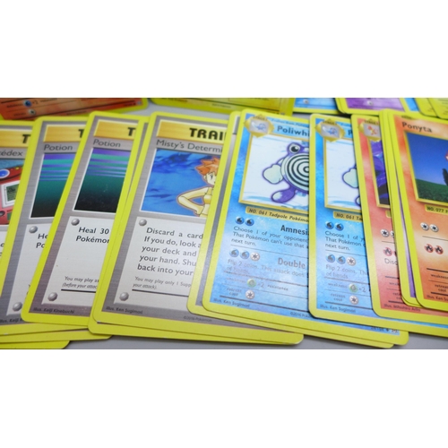 2034 - A collection of Pokemon cards, XY Evolution, approximately 180, with collectors tin