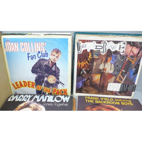 2048 - A collection of picture sleeve 7’’ 45rpm records, approximately 100 including 1970s, 1980s, etc.