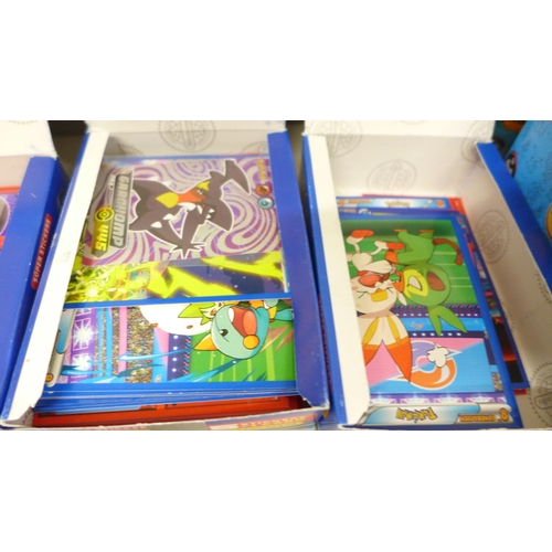 2050 - A large collection of Pokémon cards and stickers