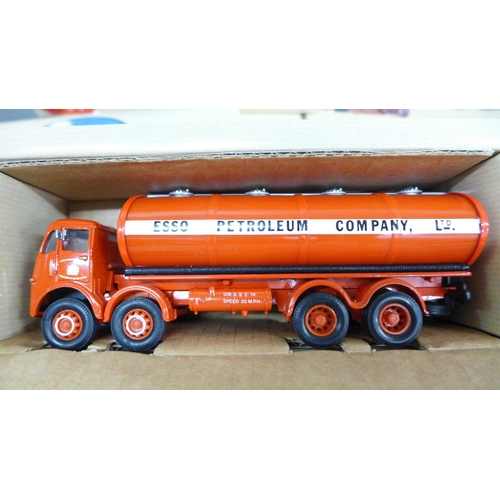 2057 - Seven Corgi Classics Road Transport model vehicles, all boxed