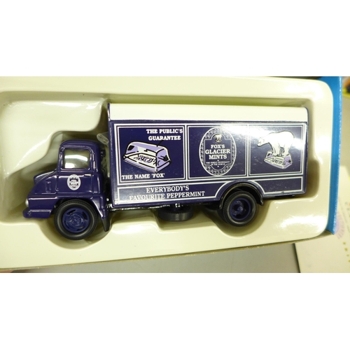 2063 - Seven Corgi Classics model vehicles, including Nottingham City Transport Trolleybus, all boxed