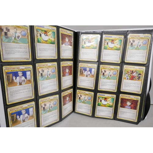 pokemon cards created Ultra Pro Premium Snap Binder Pokemon Blue/Red/Green– Pastime Sports & Games main image 1