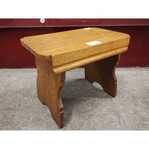 226 - An oak milking stool