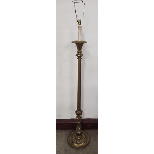 263 - A French style giltwood uplighter