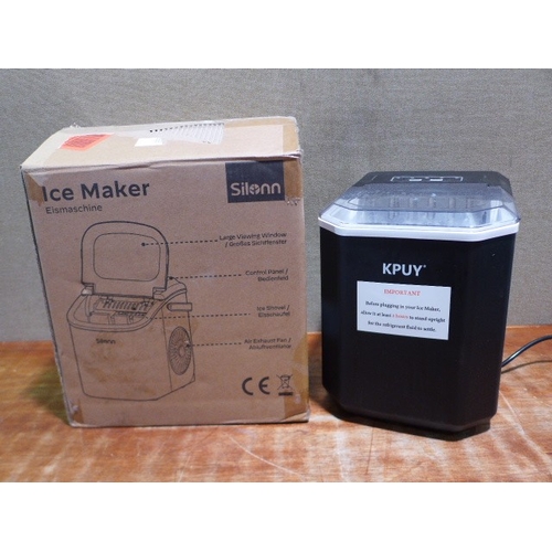 6166 - Silonn Countertop Ice Maker Machine, original RRP £79.98 + VAT (AJSAm4-166) *This lot is subject to ... 