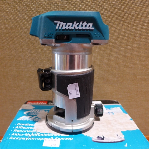 6171 - Makita Brushless Router/Trimmer - (Batteries And Charger Not Included), original RRP £164.22 + VAT (... 