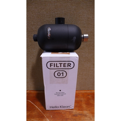 6173 - Hello Klean Shower Filter casing and capsule, original RRP £35.595 + VAT (AJSAm4-87) *This lot is su... 