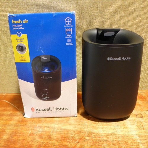 6174 - Russell Hobbs dehumidifier (Model no - RHDH1061B),  original RRP £39.99 + VAT (AJSAm4-354) *This lot... 